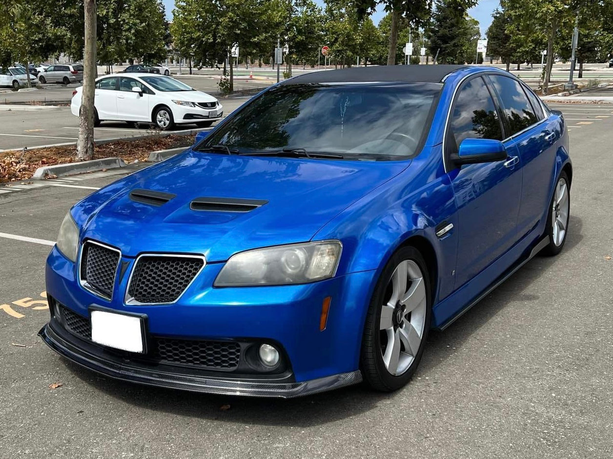 2008-2009 Pontiac G8 | SDP Performance CARBON FIBER Front Splitter / Lip Ground Effects